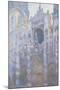 Rouen Cathedral, West Facade, 1894-Claude Monet-Mounted Giclee Print