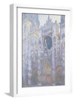 Rouen Cathedral, West Facade, 1894-Claude Monet-Framed Art Print