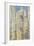 Rouen Cathedral, West Facade, Sunlight, 1894-Claude Monet-Framed Giclee Print