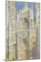 Rouen Cathedral, West Facade, Sunlight, 1894-Claude Monet-Mounted Giclee Print