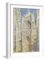 Rouen Cathedral, West Facade, Sunlight, 1894-Claude Monet-Framed Giclee Print