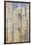 Rouen Cathedral, West Facade, Sunlight, 1894-Claude Monet-Framed Giclee Print