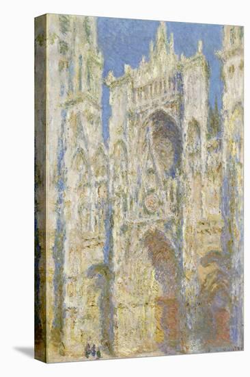 Rouen Cathedral, West Facade, Sunlight, 1894-Claude Monet-Stretched Canvas