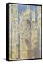 Rouen Cathedral, West Facade, Sunlight, 1894-Claude Monet-Framed Stretched Canvas