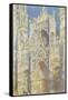 Rouen Cathedral, West Facade, Sunlight, 1894-Claude Monet-Framed Stretched Canvas