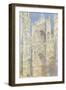 Rouen Cathedral, West Facade, Sunlight, 1894-Claude Monet-Framed Art Print