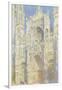 Rouen Cathedral, West Facade, Sunlight, 1894-Claude Monet-Framed Art Print