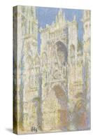 Rouen Cathedral, West Facade, Sunlight, 1894-Claude Monet-Stretched Canvas