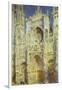 Rouen Cathedral, West Facade, Sunlight, 1894-Claude Monet-Framed Giclee Print