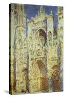 Rouen Cathedral, West Facade, Sunlight, 1894-Claude Monet-Stretched Canvas