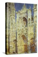 Rouen Cathedral, West Facade, Sunlight, 1894-Claude Monet-Stretched Canvas