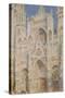 Rouen Cathedral, West Façade, Sunlight-Claude Monet-Stretched Canvas