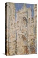 Rouen Cathedral, West Façade, Sunlight-Claude Monet-Stretched Canvas