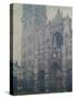 Rouen Cathedral, West Portal, Grey Weather, 1894-Claude Monet-Stretched Canvas