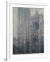 Rouen Cathedral, West Portal, Grey Weather, 1894-Claude Monet-Framed Giclee Print