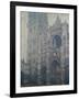 Rouen Cathedral, West Portal, Grey Weather, 1894-Claude Monet-Framed Giclee Print