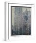 Rouen Cathedral, West Portal, Grey Weather, 1894-Claude Monet-Framed Giclee Print