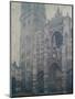 Rouen Cathedral, West Portal, Grey Weather, 1894-Claude Monet-Mounted Giclee Print