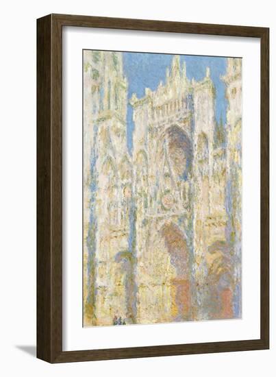 Rouen Cathedral-Claude Monet-Framed Giclee Print