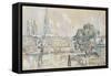 Rouen Cathedral-Paul Signac-Framed Stretched Canvas