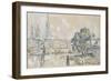 Rouen Cathedral-Paul Signac-Framed Giclee Print