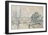 Rouen Cathedral-Paul Signac-Framed Giclee Print