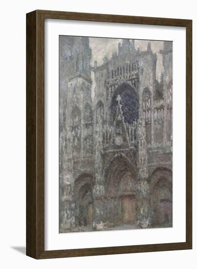 Rouen Cathedral-Claude Monet-Framed Giclee Print