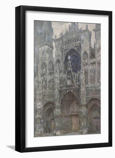 Rouen Cathedral-Claude Monet-Framed Giclee Print