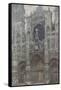 Rouen Cathedral-Claude Monet-Framed Stretched Canvas