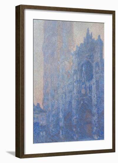Rouen Cathedral-Claude Monet-Framed Giclee Print