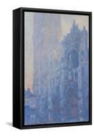 Rouen Cathedral-Claude Monet-Framed Stretched Canvas