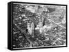 Rouen from the Air-null-Framed Stretched Canvas