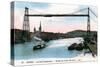 Rouen, Le Pont Transbordeur, (Transporter Bridg), 20th Century-null-Stretched Canvas