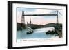 Rouen, Le Pont Transbordeur, (Transporter Bridg), 20th Century-null-Framed Giclee Print