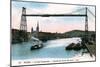 Rouen, Le Pont Transbordeur, (Transporter Bridg), 20th Century-null-Mounted Giclee Print