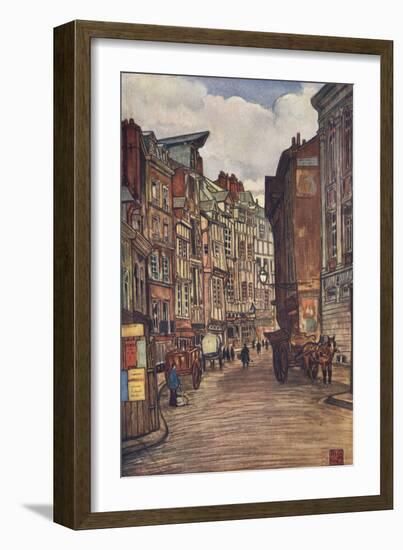 Rouen, Old Houses 1905-Nico Jungman-Framed Art Print