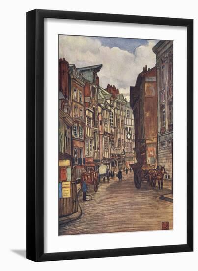 Rouen, Old Houses 1905-Nico Jungman-Framed Art Print