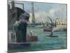 Rouen Port-Maximilien Luce-Mounted Giclee Print