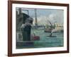 Rouen Port-Maximilien Luce-Framed Giclee Print