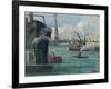 Rouen Port-Maximilien Luce-Framed Giclee Print