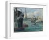 Rouen Port-Maximilien Luce-Framed Giclee Print