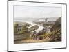 Rouen, Seen from Bon-Secours, 1823-1826-Thales Fielding-Mounted Giclee Print