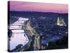 Rouen, Seine-Maritime, Normandy, France-Walter Bibikow-Stretched Canvas