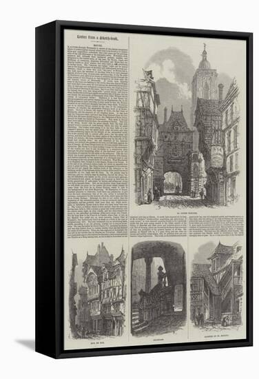 Rouen-Samuel Read-Framed Stretched Canvas