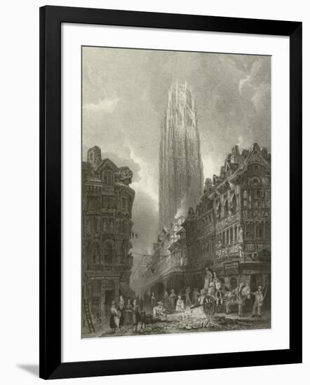 Rouen-David Roberts-Framed Giclee Print