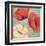 Rouge and Blanc I-Daphne Brissonnet-Framed Art Print