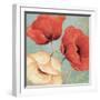 Rouge and Blanc I-Daphne Brissonnet-Framed Art Print