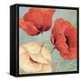 Rouge and Blanc I-Daphne Brissonnet-Framed Stretched Canvas