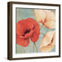 Rouge and Blanc II-Daphne Brissonnet-Framed Art Print