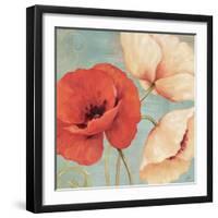 Rouge and Blanc II-Daphne Brissonnet-Framed Art Print